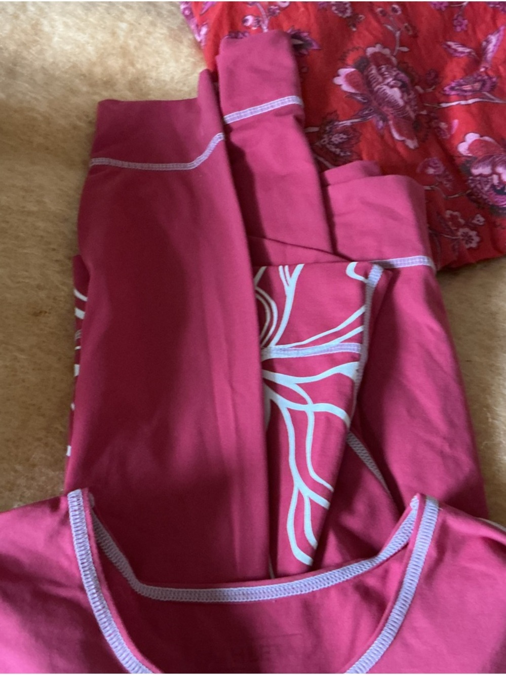 Athleta Pink Long Sleeve Top
